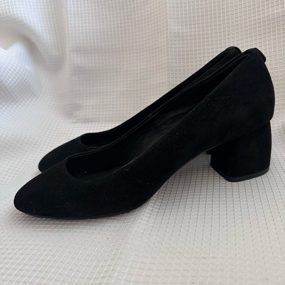 KATE SPADE NEW YORK Beverly Pump Shoes Block Heel Round Toe US 7.5 Excellent - Picture 2 of 6